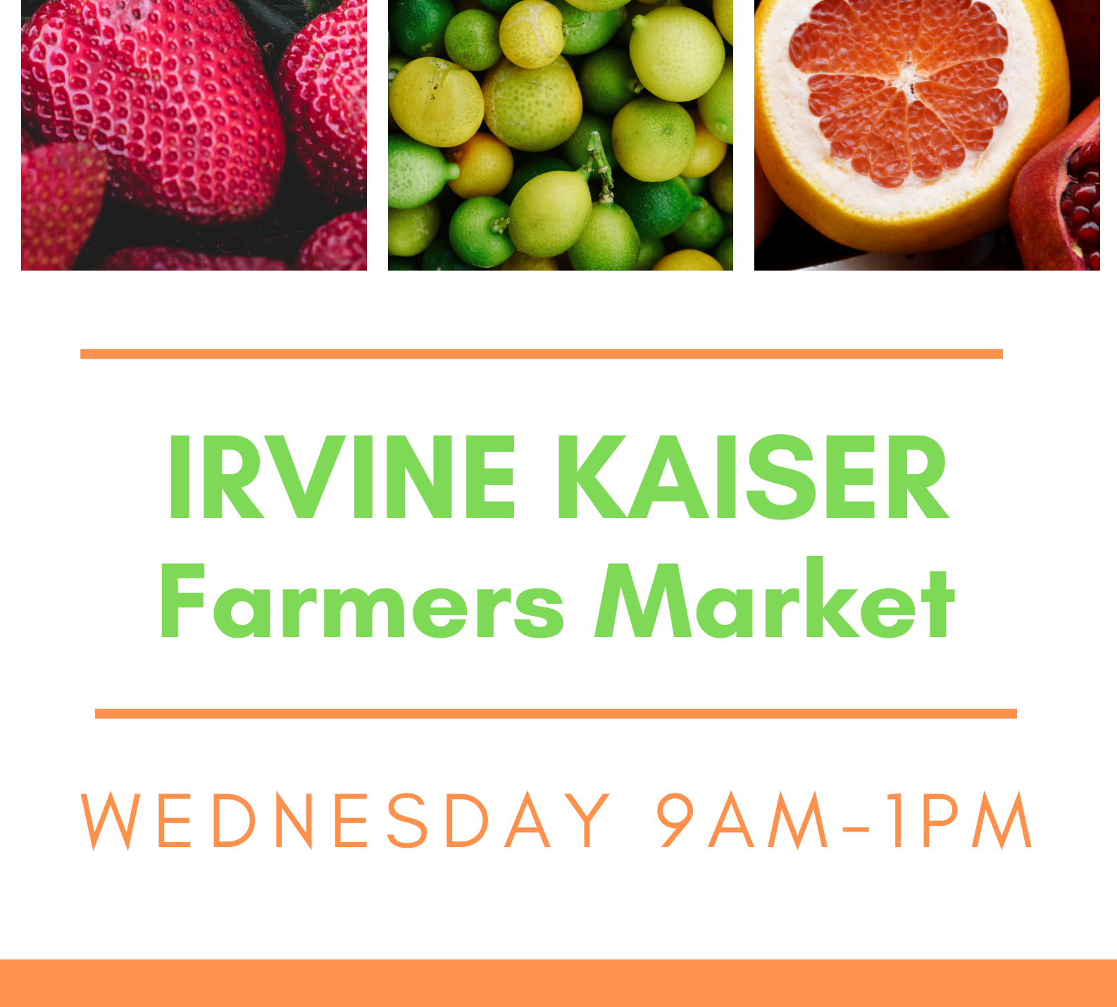 Irvine Kaiser Famers Market