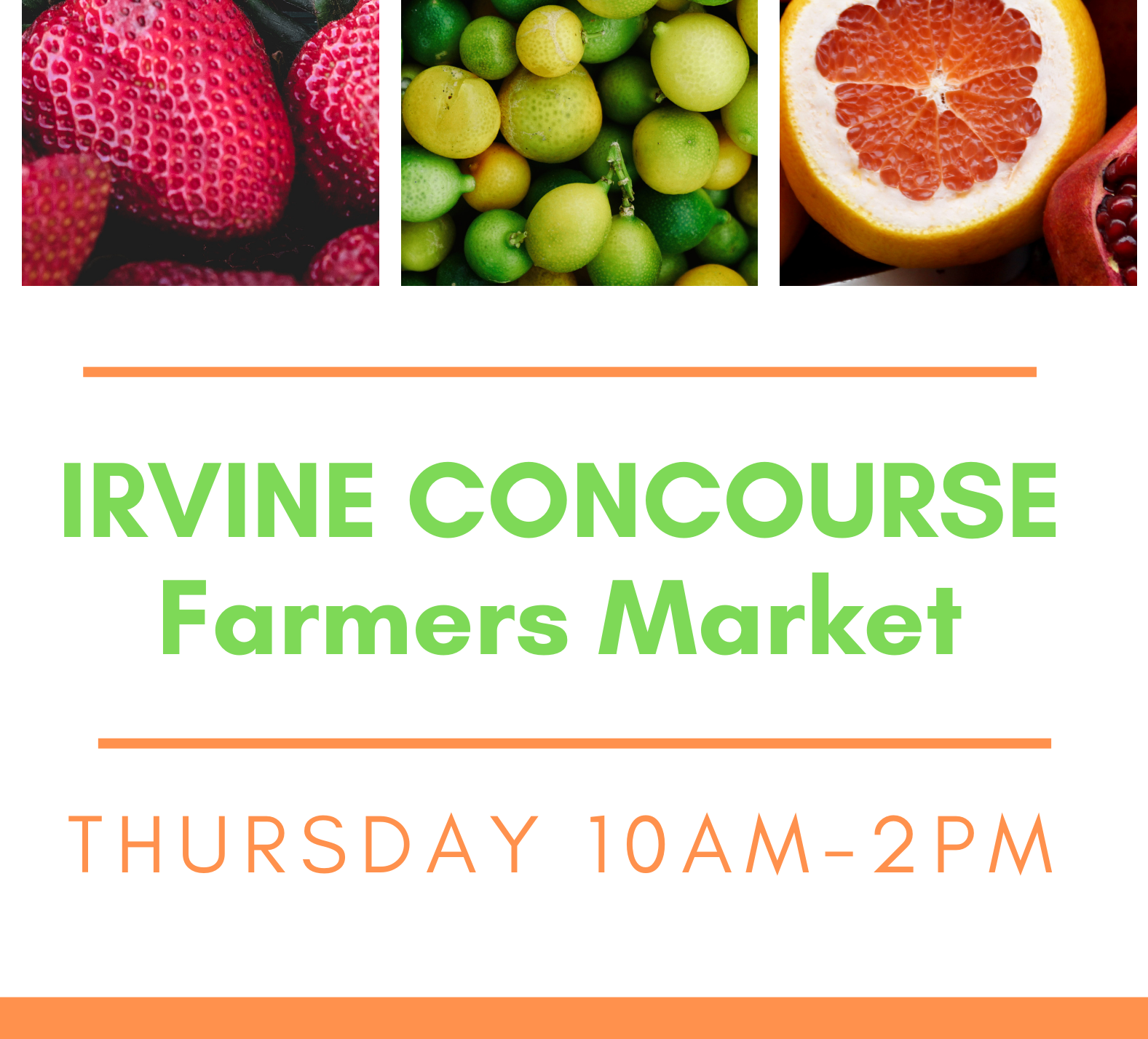 Irvine Concourse Certified Farmers Market