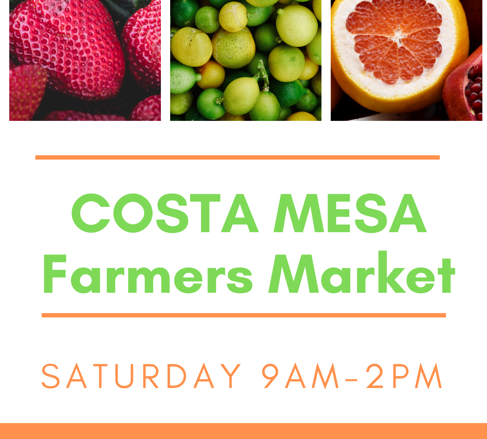Costa Mesa (SOCO) Farmers Market