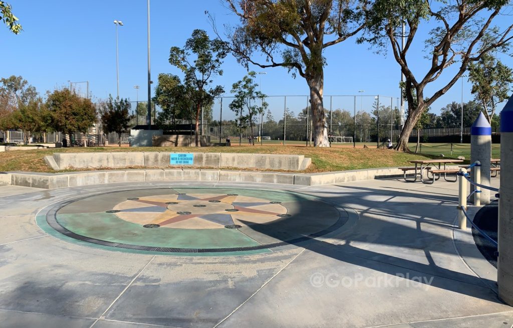Heritage Community Park Splash Pad sprayground in Irvine CA