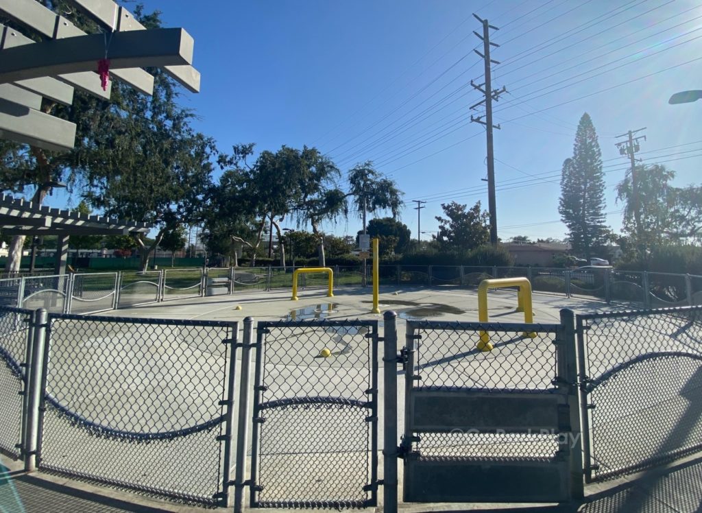 Lemon park splash pad in Fullerton CA