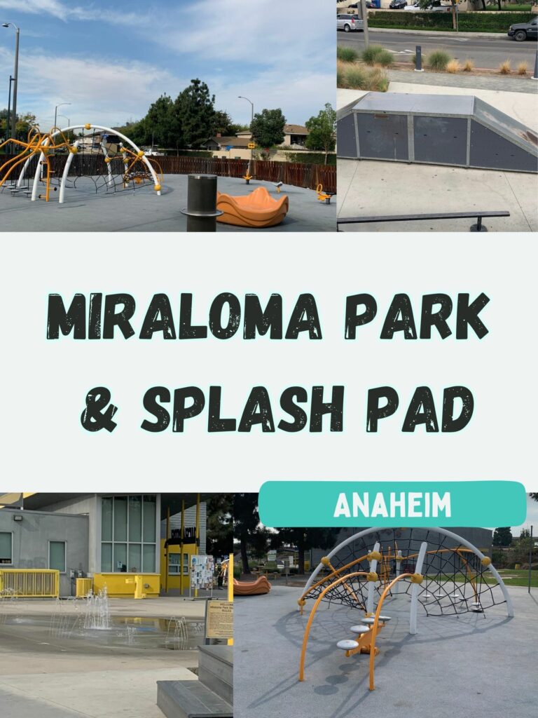 Miraloma Park Splash Pad sprayground in Anaheim CA