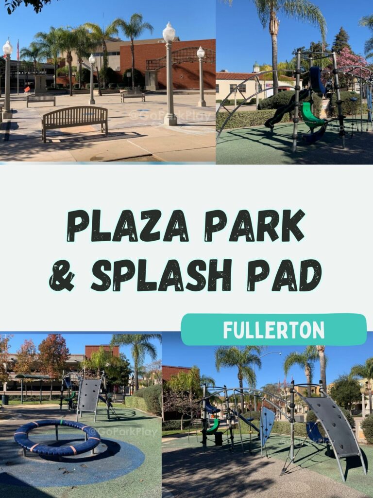 Plaza Park Splash Pad in Fullerton CA